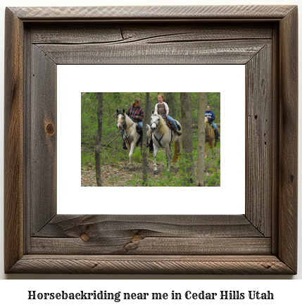 horseback riding near me in Cedar Hills, Utah